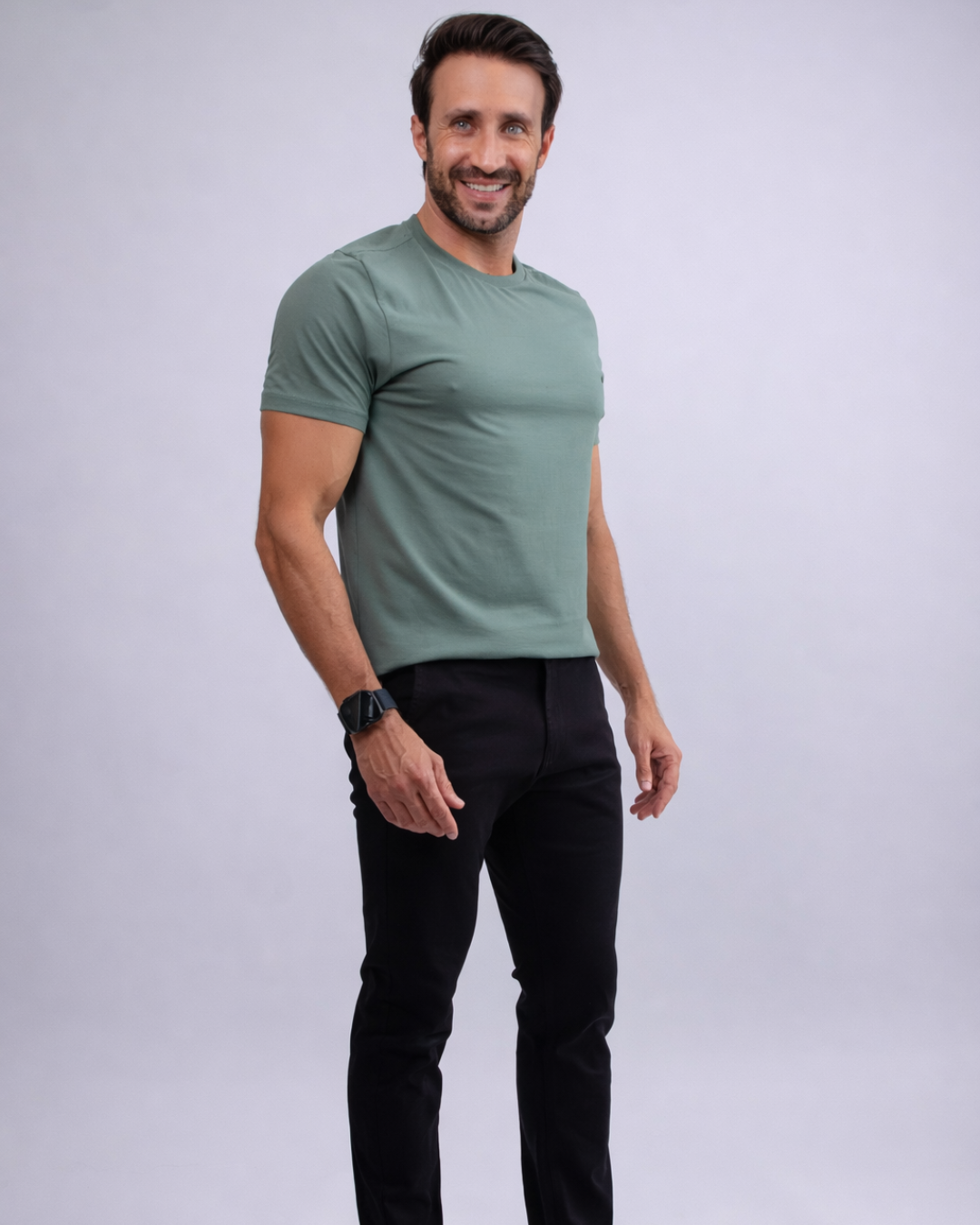 Calça Alfaiataria Sarja Slim