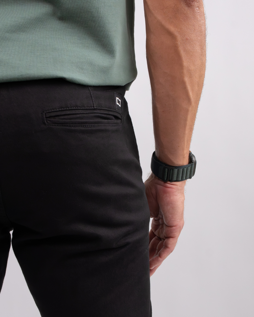 Calça Alfaiataria Sarja Slim