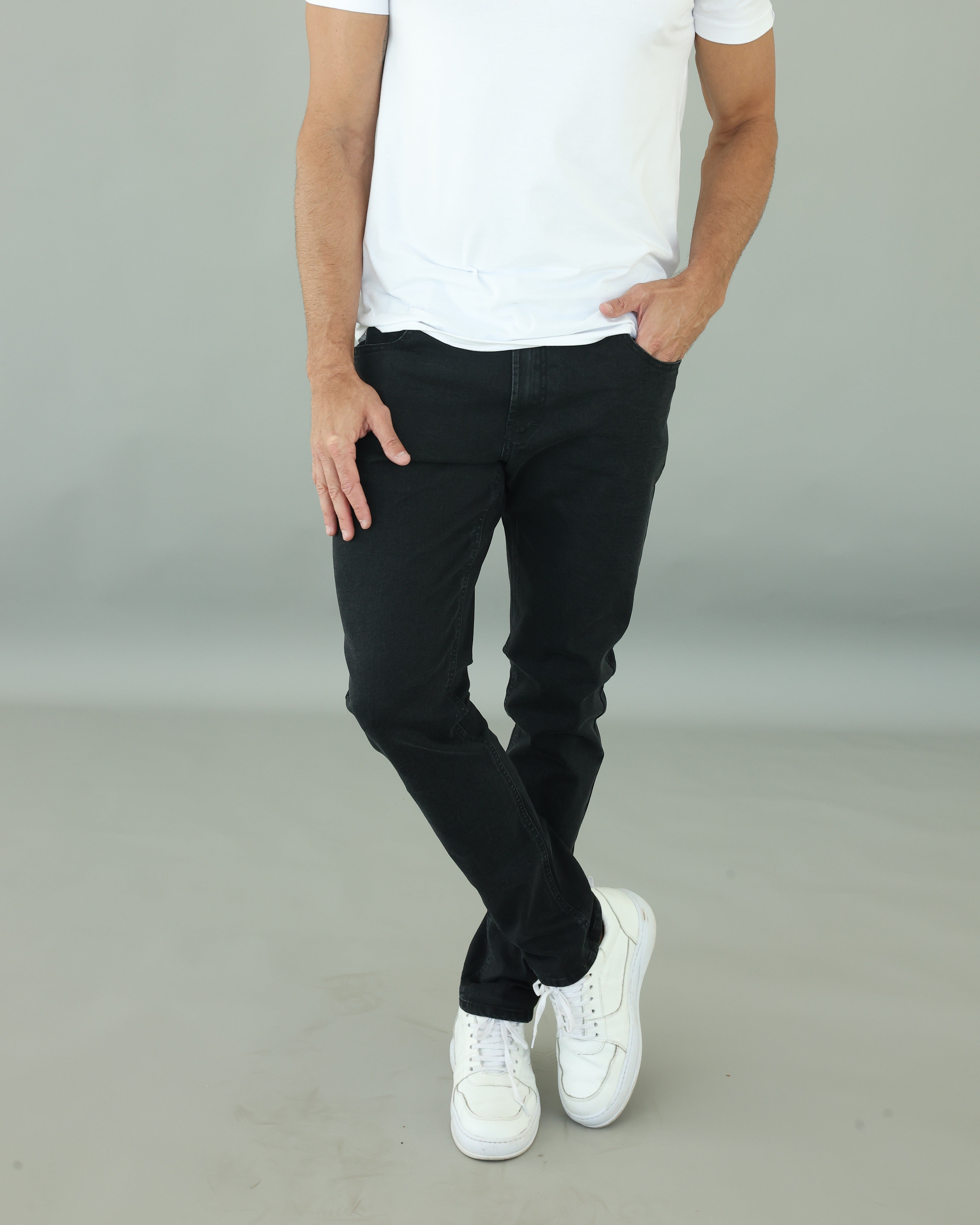 Calça Jeans Black Slim/Cor:Preta